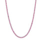 5MM TENNIS CHAIN - PASTEL PINK