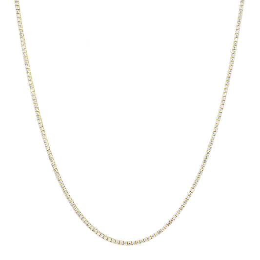 3MM TENNIS CHAIN - GOLD