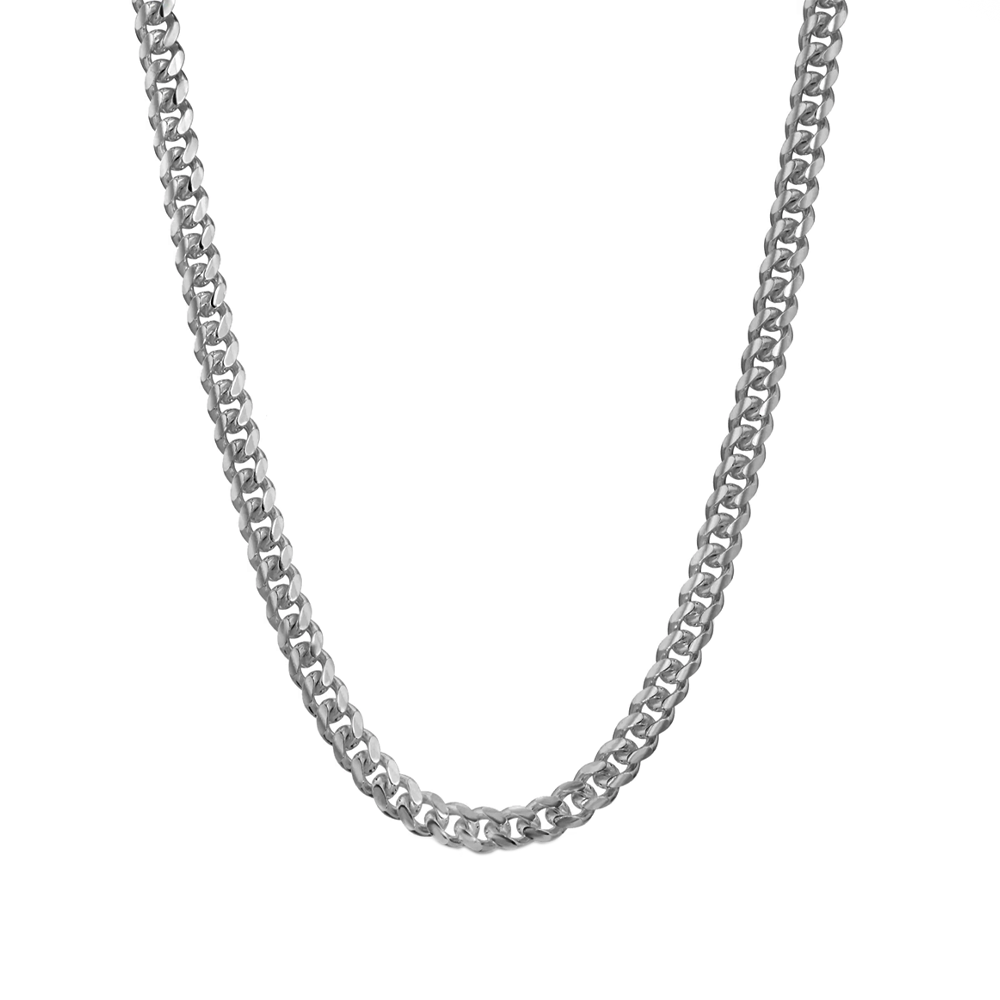 5MM MIAMI CUBAN LINK CHAIN - WHITE GOLD